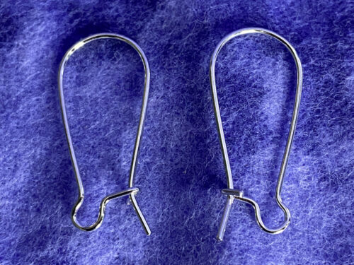 Medium SS kidney ear wires