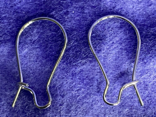Small SS Kidney ear wires